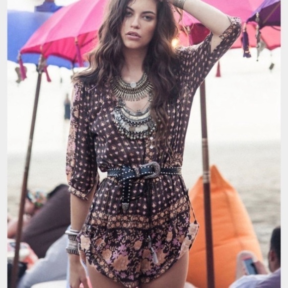 Spell Desert Rose Romper - Picture 1 of 8